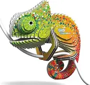 EUGY 075 Chameleon 3D Puzzle - 31 Piece Eco-Friendly Educational Toy Puzzle for Boys, Girls & Kids Ages 6+