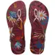 havaianas 哈瓦士 巴西人字拖 女款 Luna print 印花酒紅 涼鞋 拖鞋 夾腳拖 海灘鞋＊夏日微風＊｜夏日微風↘限時下殺