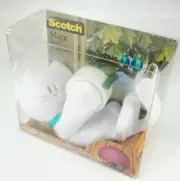 New Scotch Magic Tape White KITTY CAT Tape Dispenser 3M Office School Desk NIB
