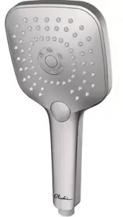 Oliveri MONACO HAND SHOWER HEAD 120mm Rose, G 1/2 Female BRUSHED NICKEL