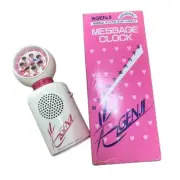 Hikaru GENJI retro alarm clock novelty rare item