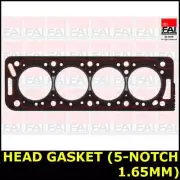 Head Gasket Fits FIAT DUCATO SCUDO ULYSSE Opt5/5 1.65mm I II 1.9 D8B DHX 365GH