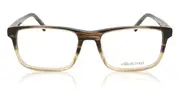 Elliott Ives Arrowleaf Brown Horn Men's Glasses Brown Size 53 - Private Health Rebate - Blue Light Block Available