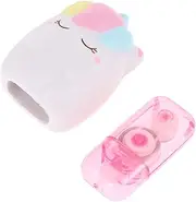 HOODANCOS 1Pc Cartoon Animal Shape Correction Tape Roller Wipe Out Tape for Students Office Use Fully Opaque Matte Finish Stationery Accessory Great Present for Friends