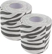 Generic 2pcs Printed Roll Paper The Animal Animals Toilet Out Tape Duct Tape Case Zebra Ribbon Case of Duct Tape Leopard Ribbon Animal Print Napkins Tiger Ribbon Animal Ribbons