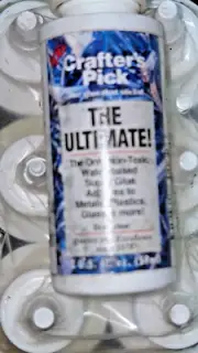 (1) CRAFTERS PICK, THE ULTIMATE, NON-TOXIC WATER BASED SUPER GLUE, OLD STOCK NEW