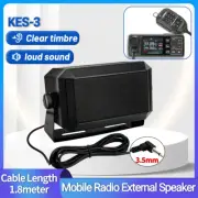 Extension Communications Speaker for All 3.5mm Audio Plug Ham Radio CB&Scanners