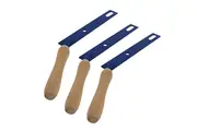 Set of 3 Height adjuster Levers (Blue) with Wooden Handle - LSWH-005A-BUNDLE