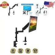 Ergonomic Single Monitor Arm Mount - Height Adjustable & Full Motion Design