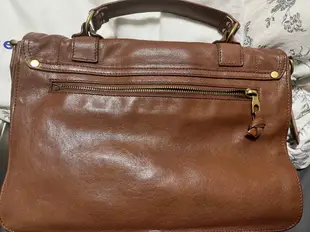 Proenza Schouler PS1 Medium Tote Bag焦糖咖啡色 金扣(二手包)