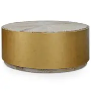 Melvin 1m Round Elm Coffee Table