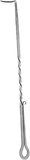 Abaodam Food Flipper Turner Hooks Stainless Steel BBQ Meat Hooks for Grilling and Cooking Effortless Handling Tool for Ribs Chicken Hot Dogs Essential Grill Accessories for Outdoor BBQ