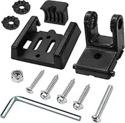Lyaciomn 1 Piece Transducer Bracket Plastic Transom Mounting Hardware Kit for 7400931 XNT,Transducer Mount for XHS Model Transducers for XNT 9 20