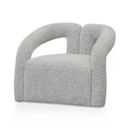 Barta Armchair - Pepper Boucle