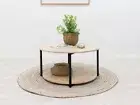 Vigo Coffee Table - Black | Living Room Side Table