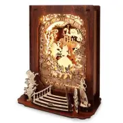 Alice in Wonderland 3D Puzzle Nightlight – DIY 3D LED Book Lamp – 3D