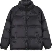 [JEShifangjiusu] Men's Semi-Fitted Lightweight Down Jacket Windproof Waterproof Coats for Running Travel