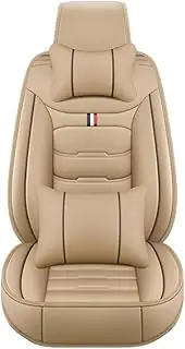 Car Seat Covers car seat Protector Leather Car Seat Cover Fit for Lincoln MKS MKZ MKC MKX MKT car Accessories Car-Styling 5 Seats(Purplish red)