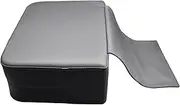 Salon Booster Seat for Kids, Children Hair Styling Seat Cushion PU Leather Barber Beauty Salon Equipment, Booster Seat for Kitchen Chair, Black