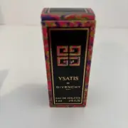 Ysatis de Givenchy (Original version Women 1/8 fl.oz 4 ml Splash Miniature NIB