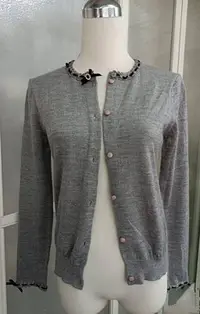 在飛比找Yahoo!奇摩拍賣優惠-日本專櫃 Rue de B 針織外套~原價9800元