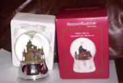 REED & BARTON THREE KINGS NATIVITY SNOW GLOBE - BOX
