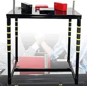 Standard Arm Wrestling Battle Table, Arm Wrestling Table for Home Office Gym Club, Perfect for Wrist Strength Competitions and Fitness Games, Professional Wrist Strength Training Support Plate