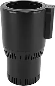 2 in 1 Car Cup Cooler Warmer, 12V Portable Smart Car Cup Holder Quick Heating Cooling Cup for Outdoor Travel Office, Smart Car Tumbler Holder for Coffee, Baby Bottles, Water, Tea