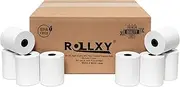 3-1/8 X 230 Thermal Paper Compatible with Star CT-S300 Tsp100 BPA Free 50 Rolls by Rollxy (48gm Thickness)