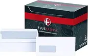 Bong Plus Fabric DL Prestige White 120gsm Window Self Seal Wallet Box of 500 Envelopes, C22570