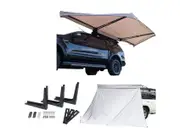 Kings Plus 180° Tourer Freestanding Awning + Freestanding Awning Bracket (Triple) + Freestanding Awning Universal Wall