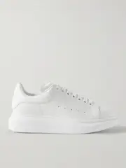[MCQUEEN] MCQUEEN - Exaggerated-sole Leather Sneakers - White - EU 36 EU 36 White