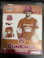 DunKINGS Costume Size S/M Dunkin Donuts
