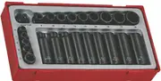 Teng TT9024 - Impact Socket Set 24 Piece 1/4 & 3/8" Drive