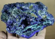 460g AAA fantastic Azurite/Malachite Geode specimens from Anhui Pro,China!
