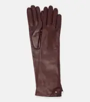 [Max Mara] Max Mara Leather gloves M burgundy