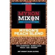 Peach Blend BBQ Smoking Pellets 9kg | Myron Mixon
