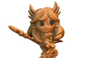 Capsule Chibi - Valkyrie (On dragon)