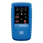 A● CEM DT-902 Motor and Three 3 Phase Rotation Indicator Tester 1~400V AC