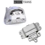 Front R Motor, Trans Mount 2PCS 06-18 Fits Volkswagen Eos Passat R32 3.6L (for: Volkswagen)
