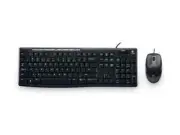 Logitech MK200 Media Corded Keyboard and Mouse Combo