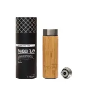Fressko Rush Brew As You Go Flask Coffee brewer Maker 300ml Bamboo & Steel BNIB