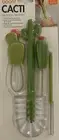 Boon cacti Bottle Cleaning Brush Set; Bottle, Straw, Nipple, & Straw, NEW!