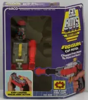 VINTAGE - Go Bots Mighty Robots RoGun Cap Pistol - MIB - ARCO 1984