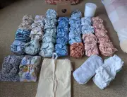 30 x Bare and Boho Modern Cloth Nappies Bundle