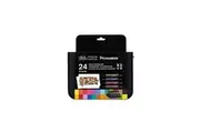 24pc Winsor & Newton Promarker Mixed Marker w Wallet Set Art Colouring Drawing