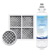 2x LT700P ADQ36006101 Compatible Water Filters + 2X LG LT120F Fresh Air Filter