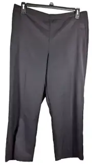 Alfred Dunner Petite black 18P preportioned short pants NWT