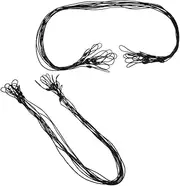 ARTIBETTER 50pcs Elastic Lanyard for Stylus Pen Anti-Lost Rope for Pen Small Bungee Cords for Touchscreen Pen Leash for School Office Travel