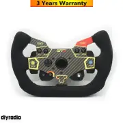 PC Racing Wheel SIM Racing Steering Wheel Suede Handle for Thrustmaster T300 GT3
